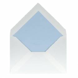 Enveloppe Crème à doublure Bleue 15.5 x 10 Buromac 93.021