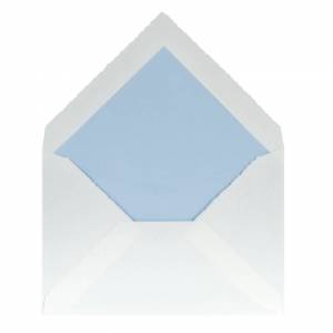 Enveloppe Crème à doublure Bleue 15.5 x 10 Buromac 93.021