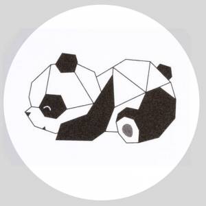 Sticker panda moderne stylisé BUROMAC Baby Folly (2019) 579.196
