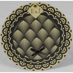 Faire part mariage original papier recyclé motifs géométriques Faire Part Select Romance 49632