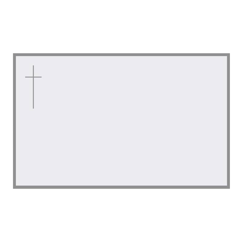 Carte remerciement décès blanche avec cadre gris de 2mm, croix catholique grise et ajout possible photo Buromac 641.018 Carte remerciement décès blanche avec cadre gris de 2mm, croix catholique grise et ajout possible photo Buromac 641.018