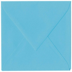 Enveloppe Bleu Cyan 150 x 150 Belarto 8118106