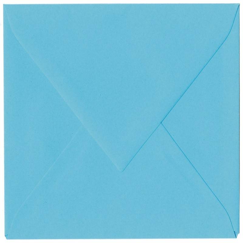 Enveloppe Bleu Cyan 150 x 150 Belarto 8118106 Enveloppe Bleu Cyan 150 x 150 Belarto 8118106