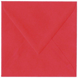Enveloppe Rouge 150 x 150 Belarto 8138106