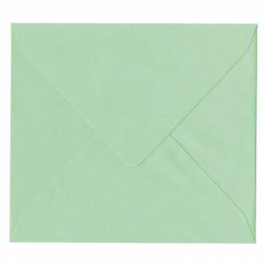 Enveloppe vert menthe pour rendre vos envois uniques