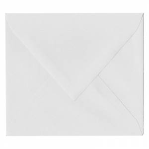 Enveloppe blanc perle avec de joli reflets nacrés