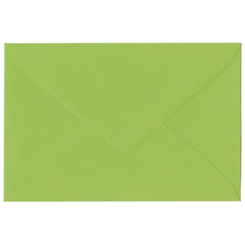 Enveloppe rectangulaire vert pomme 18 x 12 cm Enveloppe rectangulaire vert pomme 18 x 12 cm