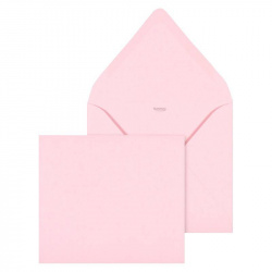 Enveloppe rose pâle à fermeture gommée
