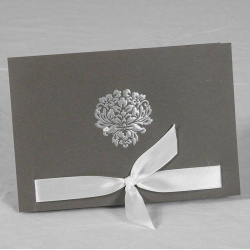 Faire-part de mariage gris taupe pour annoncer votre union élégante et raffinée
