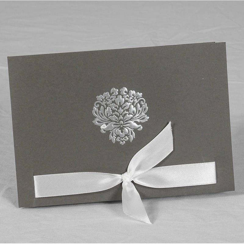 Faire-part de mariage gris taupe pour annoncer votre union élégante et raffinée Faire-part de mariage gris taupe pour annoncer votre union élégante et raffinée