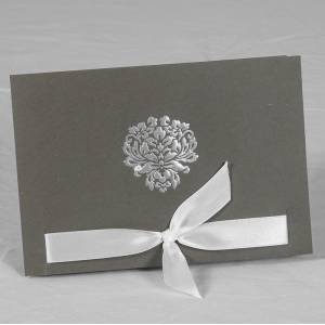 Faire-part de mariage gris taupe pour annoncer votre union élégante et raffinée