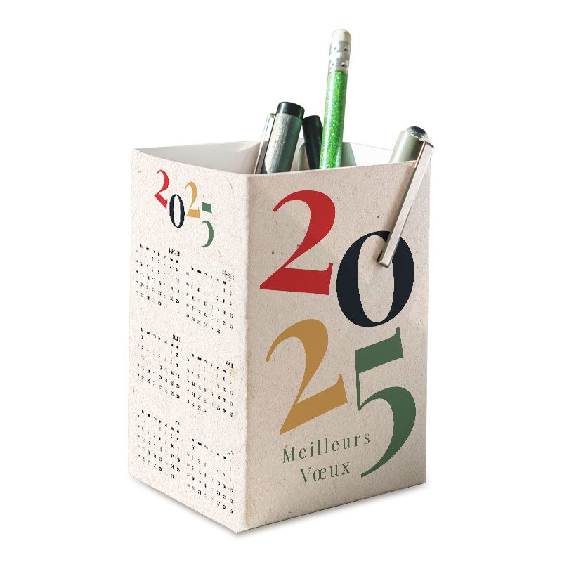 Cartes de vœux calendrier