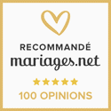 100 avis obtenus sur Mariages.net