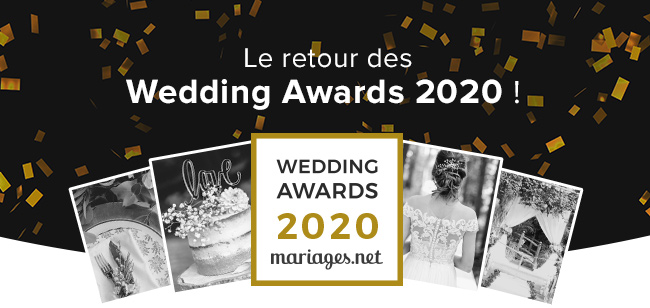 Wedding Awards 2020 mariages.net pour mesfairepart.com